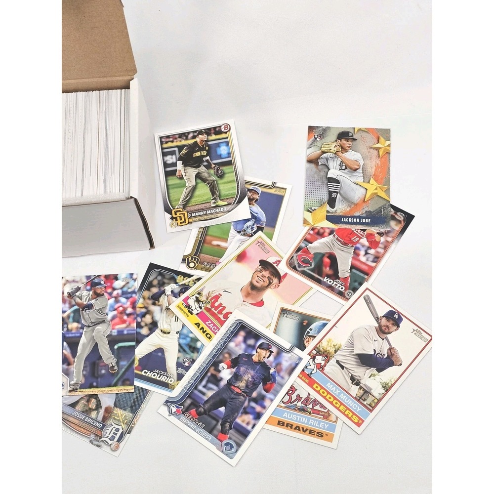 275 Baseball Card Random Lot With Inserts, Rookies, Parallels, And More - Picture 4 of 5